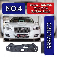 Radiator Sheild C2D17855 Compatible With Jaguar XJL 3.0L (2010-2019) Tag No.4