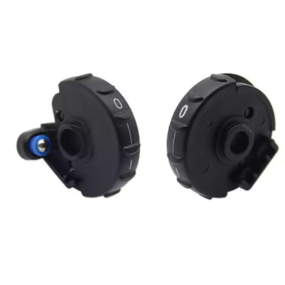 Black Left & Right AC Vent Roller 64229166893-C1 64229166894-C1 Compatible With BMW 5 Series F10 2010-2016