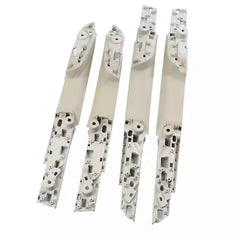 Inner Door Handle Assembly (With Leather Set Of 4) Compatible With BMW 7 Series F01 F02 F03 F04