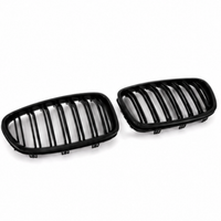 Glossy Black Show Grill Compatible With BMW 5 SERIES (F10) (2010-2016) Tag No.11