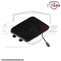 Audi Q3 (2012-2015) Rear Towing Cap Set Compatible With 8U0807442 = R.H, 8U0807441 = L.H. Tag 71