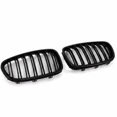 Glossy Black Show Grill Compatible With BMW 5 SERIES (F10) (2010-2016) Tag No.11