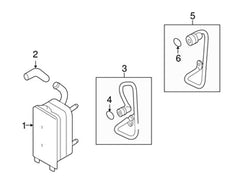 Oil Cooler 30792231 30645800 LR002916 6G917A095AC For LAND ROVER RANGE ROVER EVOQUE L538 Tag-O-18