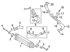 Intercooler 31338306 Compatible With VOLVO - S90 S90 II (234)