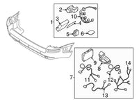 Parking Distance Control Sensors 31341637 Compatible With Volvo XC90 I (275)
