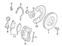 Front Right ABS Wheel Speed Sensor 31423572 30793929 32373144 Compatible With VOLVO S60 II (134) & S60 II Cross Country (134) & S80 II (124) & XC60 I SUV (156)