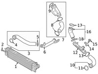 Intercooler Radiator 31439780 Compatible With VOLVO XC40 (536)