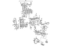 Crankshaft Pulley 6842273 Compatible With VOLVO S60 II (134) & S60 II Cross Country (134) & S80 II (124) & V40 Hatchback (525) & XC60 I SUV (156) & XC60 I VAN (156)