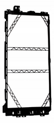 Condenser Frame 31474707 Compatible With Vol XC40 (2018-25)