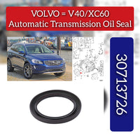 Oil pump seal 30713726 Compatible With VOLVO & S60 II Cross Country (134) & S80 II (124) XC90 I (275)
