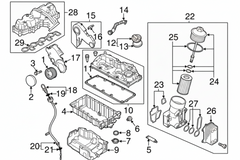 Oil Cooler 03L117021C 03L115389B 03L115389C 03L115389D 03L115389G 03L115389H 03L117021B 03L117021C For AUDI A4 A6 Q3 Q5 Tag-O-99