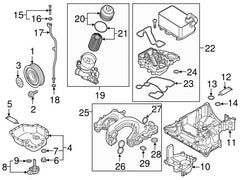 059117015P Oil Cooler For Audi AUDI Q5 3.0 Tag-O-30