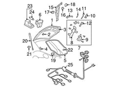 Trunk Lock Actuator Motor 1C0959781 Compatible With VW BEETLE