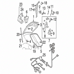 Trunk Lock Actuator Motor 1C0959781 3B0959781C 3B0959781 Compatible With VW BEETLE(1998-2010)