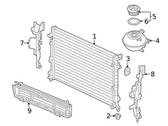 Coolant Bottle 5Q0121407A 5Q0121407F 5Q0121407G 5Q0121407M 5Q0121407S For AUDI A3 Tag-B-24