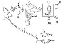 Headlight Washer Nozzle Left 4G0955101B & Right 4G0955102B Compatible With AUDI A6