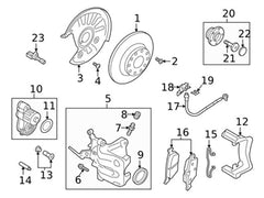 Rear Left/Right ABS Wheel Speed Sensor WHT007147A WHT007147B Compatible With SKODA KAROQ NU7, ND7 & VW T-ROC A11, D11