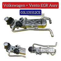 Exhaust Gas Recuperation EGR Assembly 03L131512CE Compatible With AUDI Q3 (8UB, 8UG) & SKODA YETI (5L) & VW POLO V (6R1, 6C1)