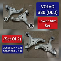 Front Lower Control Arm (Set Of 2) Left 30635227 & Right 30635228 Compatible with VOLVO S80
