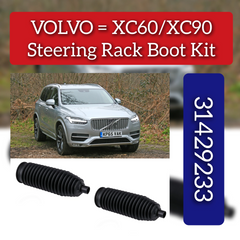 Front Steering Rack Boot Kit 31429233 31360304 Compatible With Volvo XC60 II (246) & XC90 II (256)