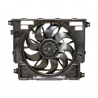 Engine Radiator Cooling Fan Assembly 17428576513 Compatible With BMW 5 Series (G30, F90) 6 Gran Turismo (G32) & 7 Series (G11, G12) & 8 Gran Coupe (G16, F93)