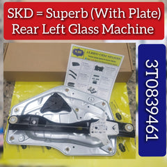 Rear Left Glass Machine 3T0839461 Compatible With SKODA SUPERB II (3T4)