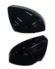 Side Mirror upper cover (Side Mirror cover) Glossy Black Fiber Left EJ32-17E701-AA & Right EJ32-17E702-AA Compatible With JAGUAR F-PACE 2014-2019 TAG-SMC-05