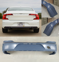 Rear Bumper With 4 Holes 40005356 Compatible With VOLVO S90 2017-2021 Tag-406A