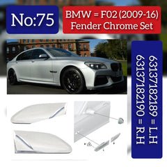 Front fender Light Left 63137182189 Right 63137182190 Compatible With BMW & 7 SERIES F02 2009-2016 Tag No.75