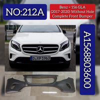 Front Bumper A1568803600 1568803600 Compatible With MERCEDES-BENZ GLA-CLASS (X156) Tag No.212A
