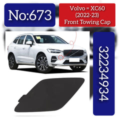 Front Towing Cap 32234934 40003790 Compatible With VOLVO & VOLVO XC60 II 246 (2018-23) Tag No.673