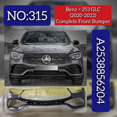 Front Bumper A2538856204 Compatible With MERCEDES-BENZ & GLC (X253) Tag No.315