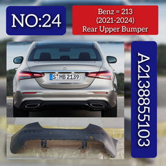 Rear Upper Bumper A2138855103 Compatible With MERCEDES-BENZ & E-CLASS (W213) Tag No.24