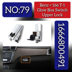 Beige Chrome Glow Box Switch For Mercedes-Benz W166 T-1 1666800191 Tag-SW-79