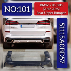 Rear Upper Bumper 51115A0BD57 Compatible With BMW BMW X5 (G05) (2019 2025) Tag No.101