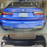 Rear Upper Bumper 51129448799 Compatible With BMW 3 Series G20 2018 Tag No.103