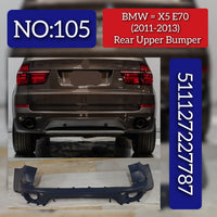 Rear Upper Bumper 51127227787 Compatible With BMW X5 E70 2011-2013 Tag No.105