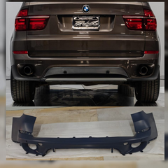 Rear Upper Bumper 51127227787 Compatible With BMW X5 E70 2006-2014 Tag No.105