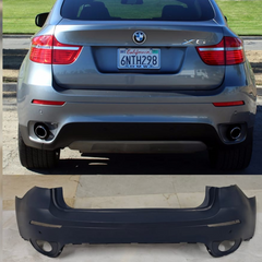 Rear Upper Bumper 51127210649 Compatible With BMW X6 E71 2006-2014 Tag No.106