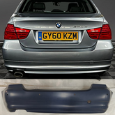 Rear Bumper With Hole 51127202706 Compatible With BMW BMW 3 SERIES E90 2006-2012 Tag No.110A