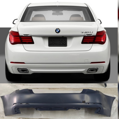 Rear Upper Bumper 51127311356 Compatible With BMW 7 SERIES F02 (2013-2015) Tag No.112
