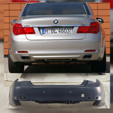 Rear Upper Bumper With Hole 51127209926 Compatible With BMW 7 SERIES F02 2009-2016 Tag No.111A
