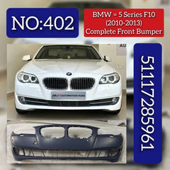 Front Bumper 51117285961 Compatible With BMW 5 SERIES F10 2010-2017 Tag No.402