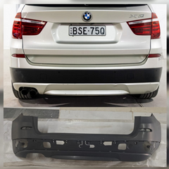 Rear Upper Bumper 51127278474 Compatible With BMW X3 F25 (2011-13) Tag No.118