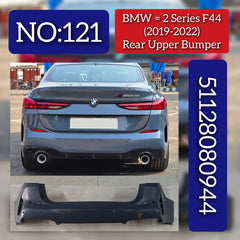Rear Upper Bumper 51128080944 Compatible With BMW 2 Series F44 (2019-22) Tag No.121