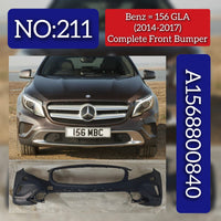 Front Bumper A1568800840 1568800840 15688008409999 Compatible With MERCEDES-BENZ GLA-CLASS (X156) Tag No.211