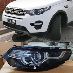 Complete Headlight Assy Set Right LR076133 & Left LR076144 Compatible With LAND ROVER DISCOVERY SPORT (L550) Tag No.04