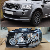 Complete Headlight Assy Right LR039793 & Left LR039784 Compatible With FREELANDER 2 (L359) | LR2 Tag No.06