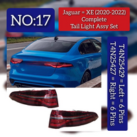 Tail Light Assy Right T4N25427 Left T4N25429 Compatible With Jaguar XE (X760) Tag No.17