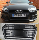 Show Grill 8WD8535513FZ  A8WD8535513FZ Compatible With AUDI A4 8W (2017-2020)